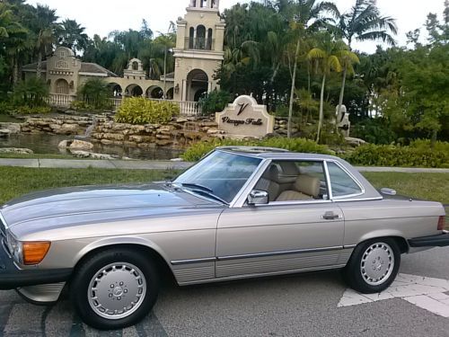 1989 mercedes-benz 560sl base convertible 2-door 5.6l