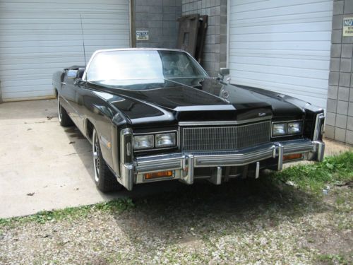 1976 cadillac eldorado base convertible 2-door 8.2l