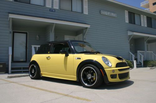 05 cooper s with dinan stagae 5, bilstein ps9 coilover, hr sport swaybar &amp; more.