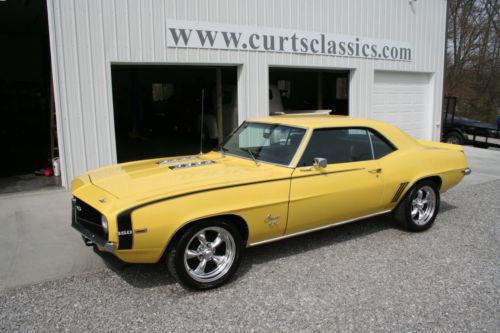 1969 chevrolet camaro ss 350 auto