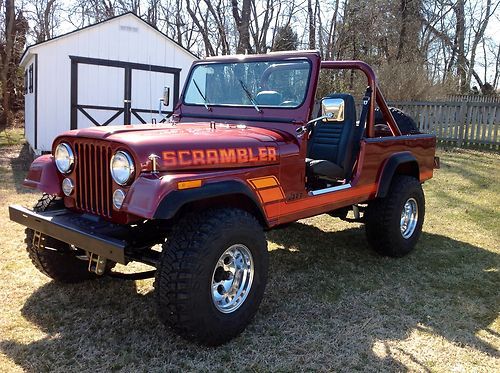 Jeep cj8 scrambler 1984.  very nice!