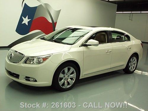 2010 buick lacrosse cxs sunroof nav rear cam 17k miles texas direct auto