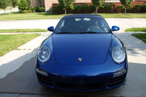 2009 Porsche 911 Carrera S Cabriolet Aqua Blue Metallic, image 2