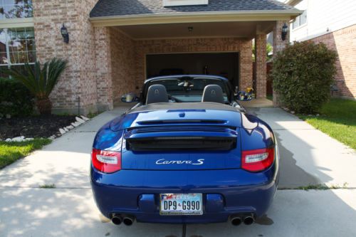2009 Porsche 911 Carrera S Cabriolet Aqua Blue Metallic, image 3