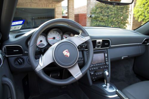 2009 Porsche 911 Carrera S Cabriolet Aqua Blue Metallic, image 4