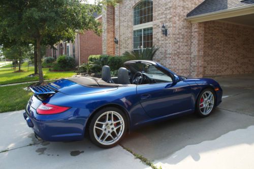2009 Porsche 911 Carrera S Cabriolet Aqua Blue Metallic, image 5