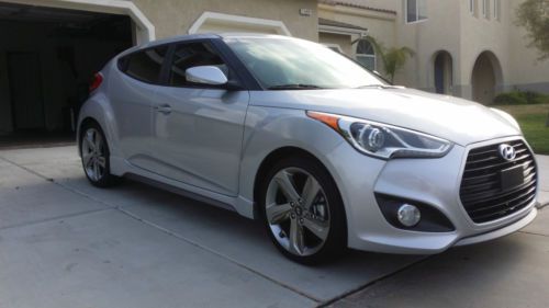 2013 hyundai veloster turbo 1450 miles