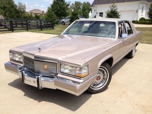 1990 cadillac brougham  sedan 4-door 5.7l