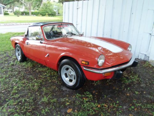 1979 triumph spitfire base convertible 2-door 1.5l