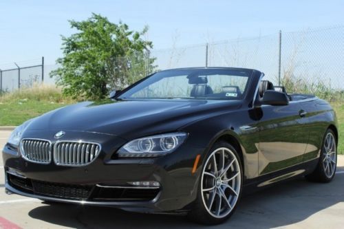 2012 bmw 650i conv, prem sound, lux seats, heads up, more!!