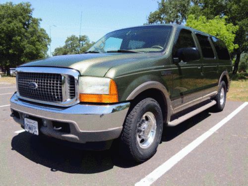 2001 ford excursion limited sport utility 4-door 7.3l