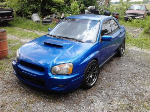 2004 subaru wrx rolling chassis