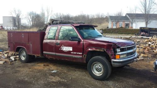 1996 k2500 service truck