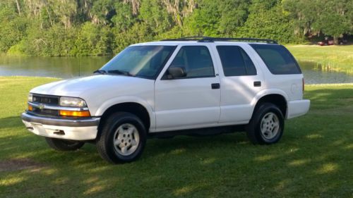 * 2001 chevrolet blazer ls 4-door suv 4x4 w/ only 39k miles &amp; 1 owner no reserve