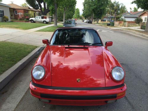 1987 porsche 911 targa g50 cold ac