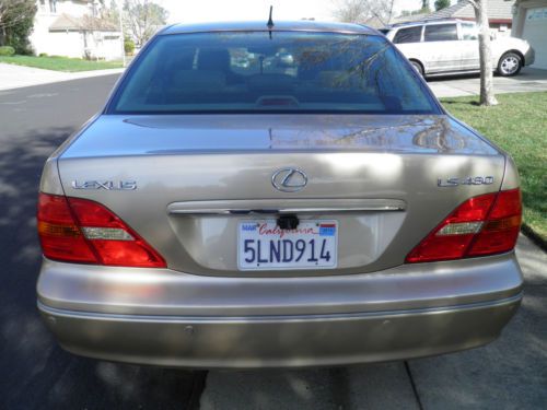 2001 lexus ls 430 luxury sedan with ultra package