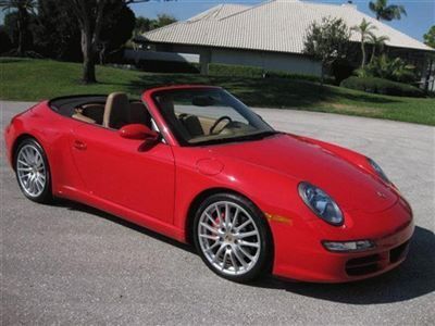 4s cabriolet red on tan and pristine. call bryan.