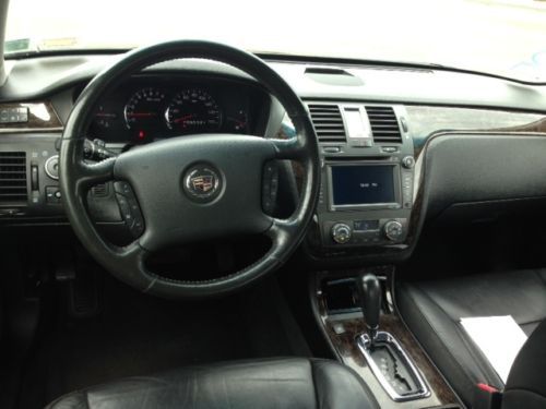 2008 cadillac dts level iii sedan 4-door 4.6l navigation chrome rims