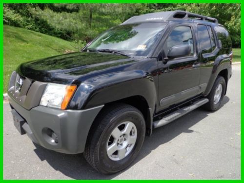2005 nissan xterra se 4x4 one owner v-6 auto new car trade in no reserve auction
