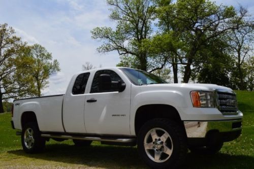 2012 gmc sierra 2500hd work truck duramax diesel 4x4 allison auto