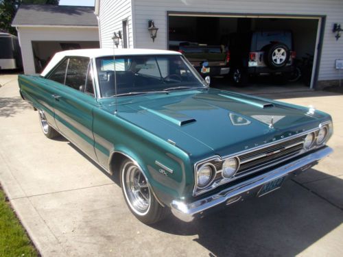 1967 plymouth gtx factory 4-speed never restored runs drives like new survivor