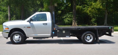 2012 dodge ram 3500 regular cab dually flat bed 6.7l diesel one owner