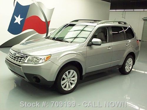 2011 subaru forester 2.5x premium awd sunroof 7k miles texas direct auto