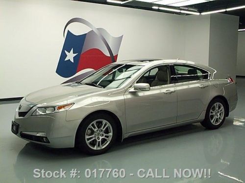2009 acura tl tech sunroof leather nav rear cam 34k mi texas direct auto