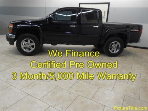 2010 gmc canyon v8 4x4 offroad crew cab chrome wheels warranty we finance texas