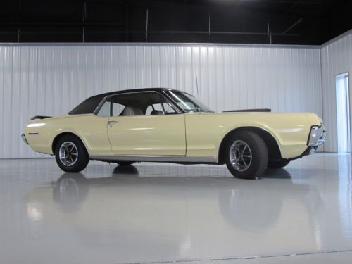 1967 mercury cougar yellow 2 door upgraded to 351 windsor coupe