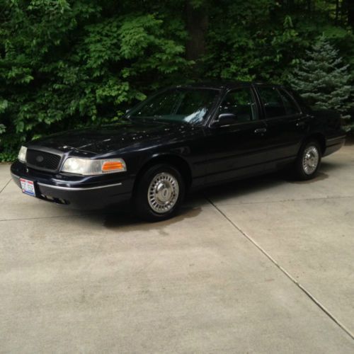 2001 ford crown victoria p-71 police interceptor - 85 k and clean!