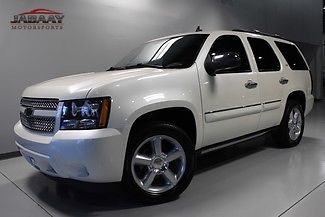 2008 chevy tahoe ltz 4x4~navigation~dvd~20&#034; wheels~white diamond~pwr gate~moon