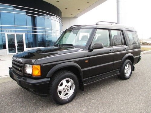 1999 land rover discovery series ii black low miles 1 owner