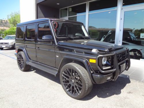 2013 mercedes-benz g550 24&#034; forgiato wheels amg carbon fiber tim