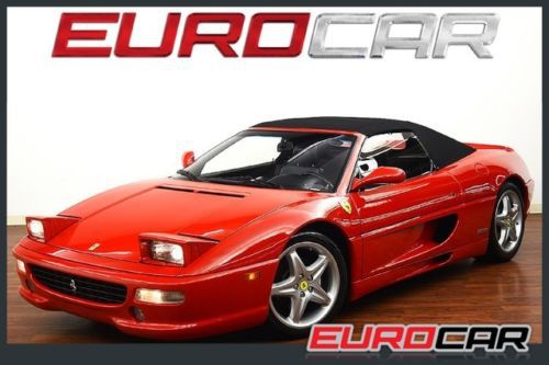 Ferrari 355 f1 spider, fresh 30k service, 82% clutch, pristine