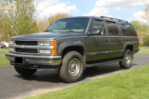 1999 3/4 ton chevy suburban 2500 4wd