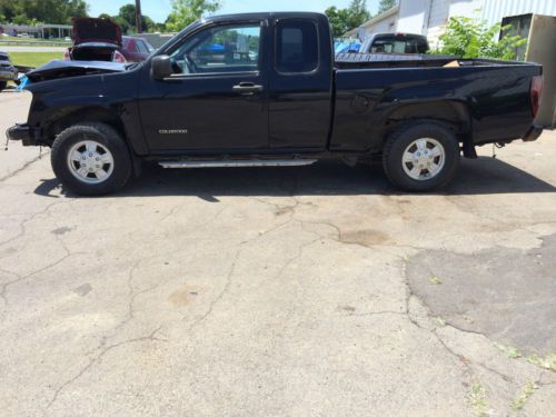 2005 chevrolet colorado 4x4 extended cab only 87k miles salvage runs drives