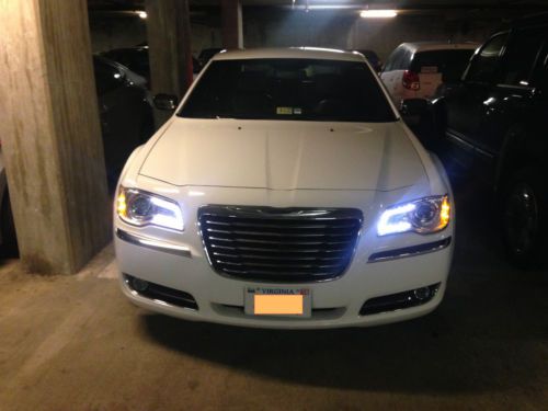 Chrysler, chrysler 300, limited, 2012, white, chrysler 300 limited