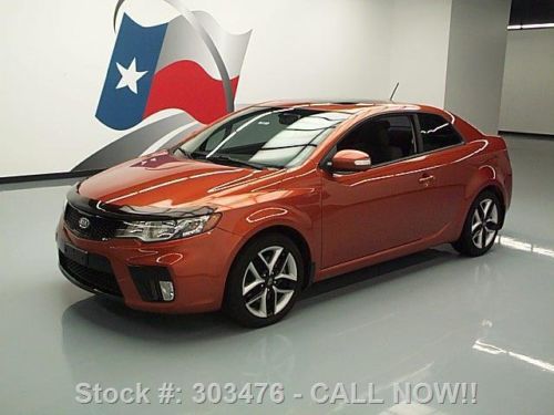 2010 kia forte sx koup auto sunroof alloy wheels 50k mi texas direct auto