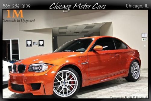 2011 bmw 1m coupe $53k+msrp huge upgrades brembo brakes exhaust orange loaded