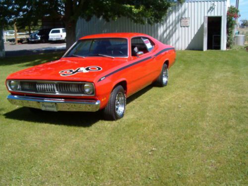 1971 plymouth duster 340  (numbers matching)