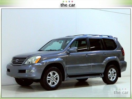 05 gx470 4wd navigation mark/levinson 3rd seats camera bluetooth towing pkg