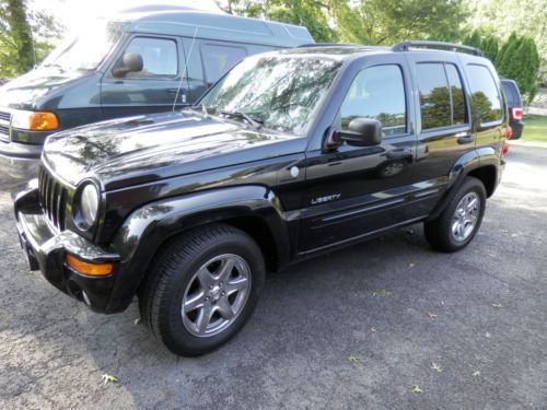 2004 jeep liberty limited sport utility 4-door 3.7l