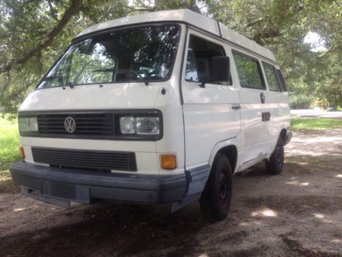 No reserve!!!! 1989 vw westfalia campmobile!