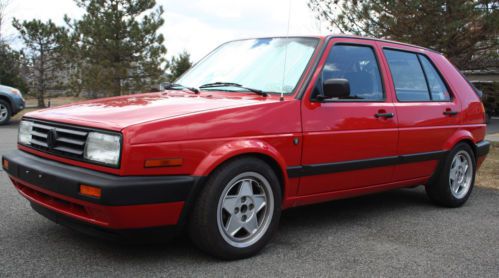 1991 volkswagen golf gl wolfsburg edition 39k orig miles