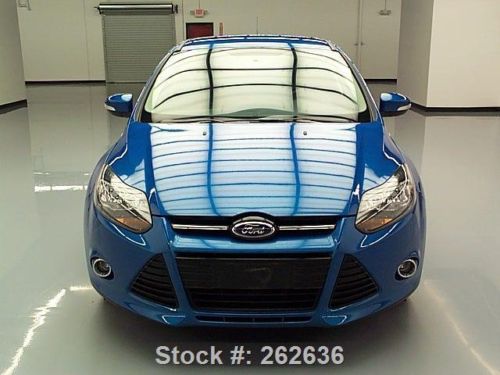 2013 FORD FOCUS TITANIUM HTD LEATHER REAR CAM 17K MILES TEXAS DIRECT AUTO, US $19,980.00, image 2