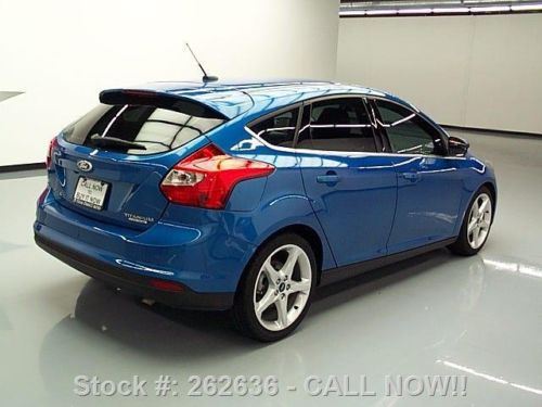 2013 FORD FOCUS TITANIUM HTD LEATHER REAR CAM 17K MILES TEXAS DIRECT AUTO, US $19,980.00, image 4