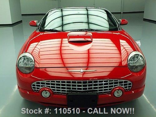 2003 ford thunderbird convertible3.9l v8 leather 56k mi texas direct auto