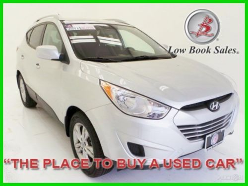 We finance! 11 tucson gls silver used certified 2.4l 4x4 awd suv clean one owner