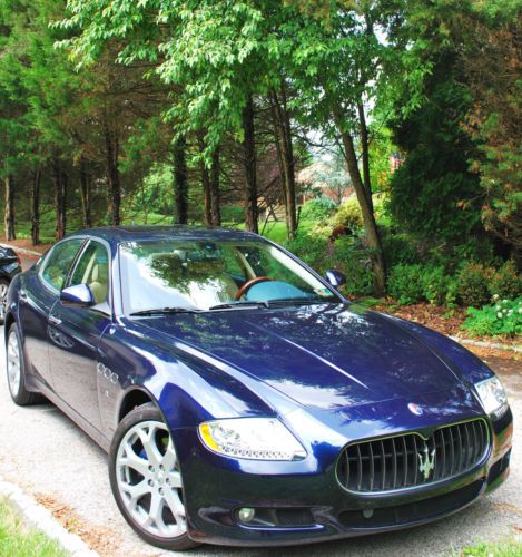 2009 maserati quattroporte base sedan 4-door 4.2l